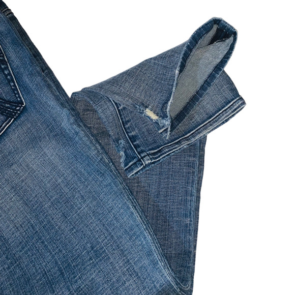 Seven7 Women Jeans distressed size 12 - Picture 9 of 9